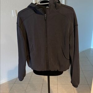 Lululemon Athletica Charcoal Zip-Up Jacket